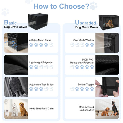 Explore Land Breathable Dog Crate Cover. Chosen for real quality, fits naturally into modern pet