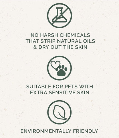 Chagrin Valley Soap & Salve Certified Organic Dog Shampoo and Conditioner – Dog Shampoo Itchy Skin Relief and Puppy Essentials - Natural Handmade Coconut Milk, 3.8 oz Bar