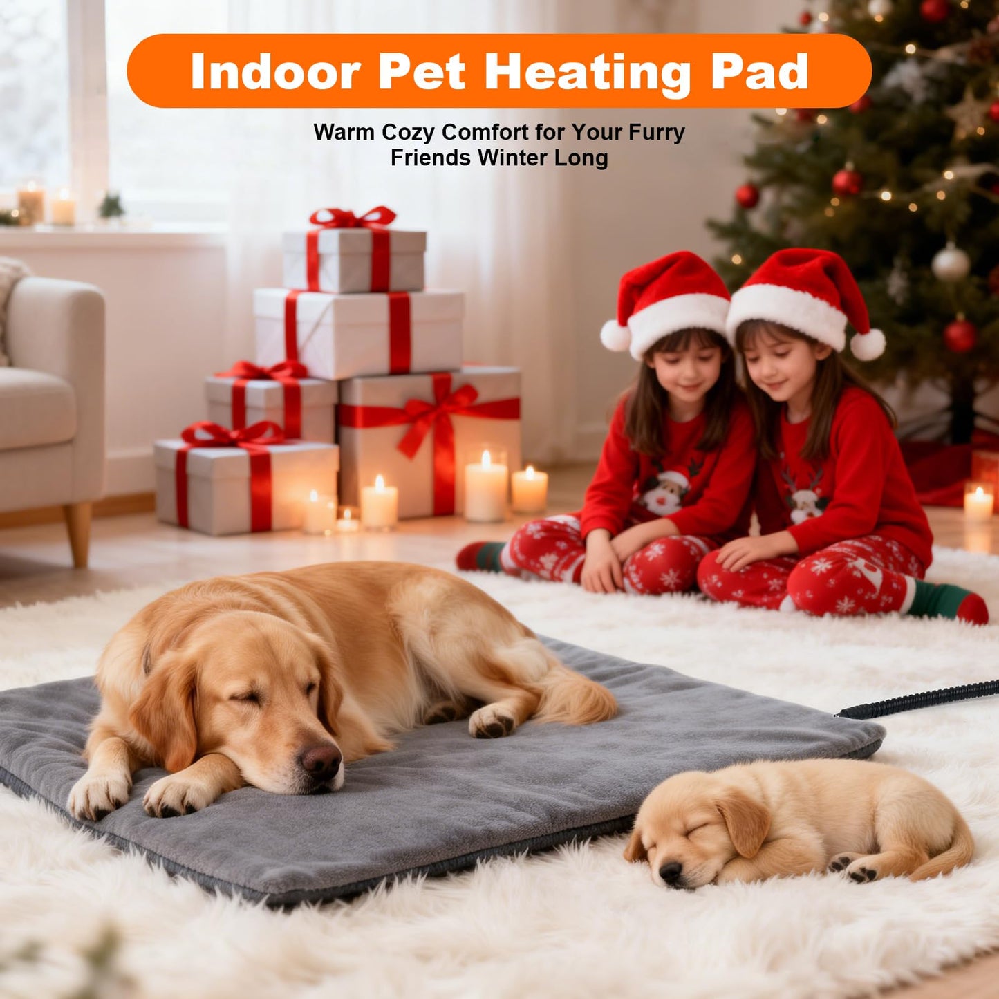 MECHEER 18 x 18 Inch Cat Heating Pad with 9. Chosen for real quality, fits naturally into modern