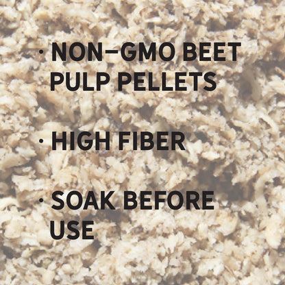 New Country Organics | Beet Pellets | Beet Pulp for Horses | Higher Fibre and Non-GMO | 40 lbs