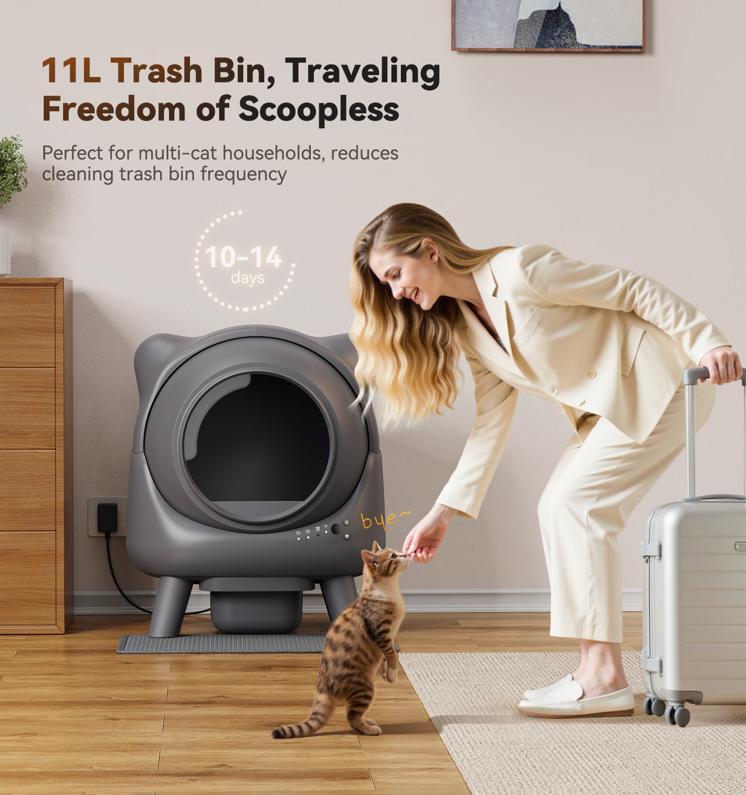 Automatic Litter Box. Chosen for real quality, fits naturally into modern pet homes.