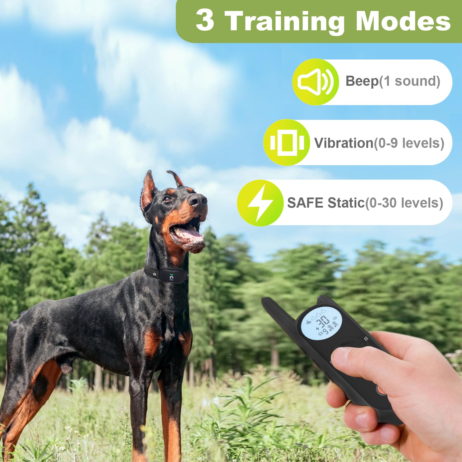 MIMOFPET Wireless Dog Fence for 2 Dogs. Chosen for real quality, fits naturally into modern pet