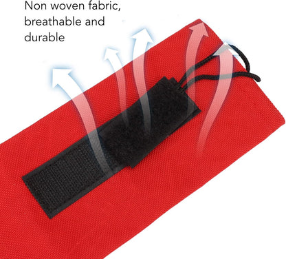 GLOGLOW Horse Tail Bag, Design Horse Tail Guard with Fringe for Keep Tail and Protected (Red)