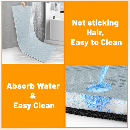 Non-Slip Pet Bed Mat for Truck Back Seat Extender, Hair Resistant Dog Blanket for Hard Bottom Dog Car Seat Cover, Anti Slip Pet Linner Backseat Cover Deep Gray XL