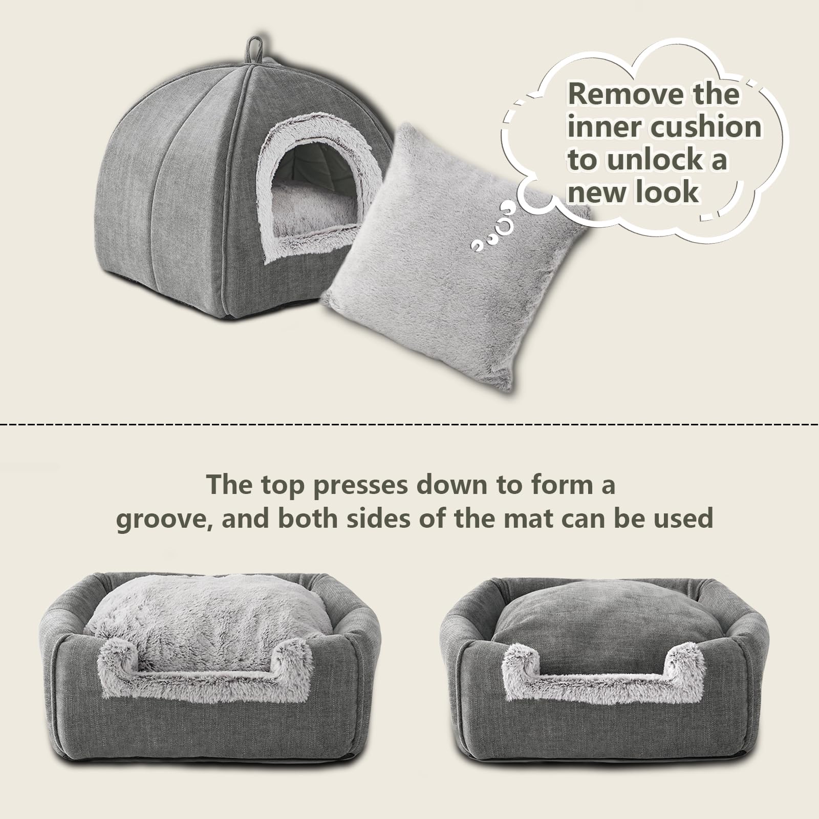 Cat Bed Cave. Chosen for real quality, fits naturally into modern pet homes.