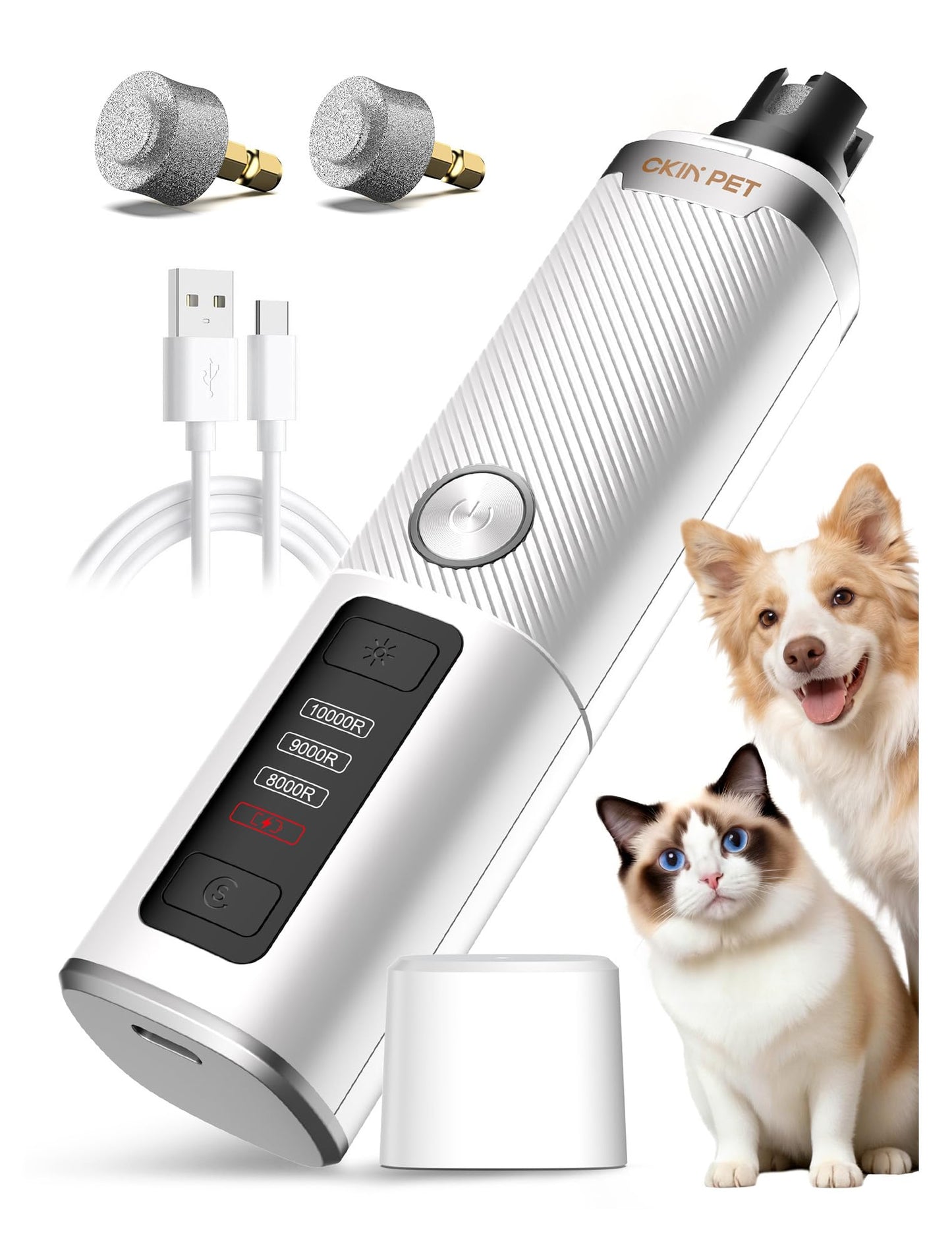 Ckin pet Dog Nail Grinder Whisper Quiet & Safe for. Chosen for real quality, fits naturally into