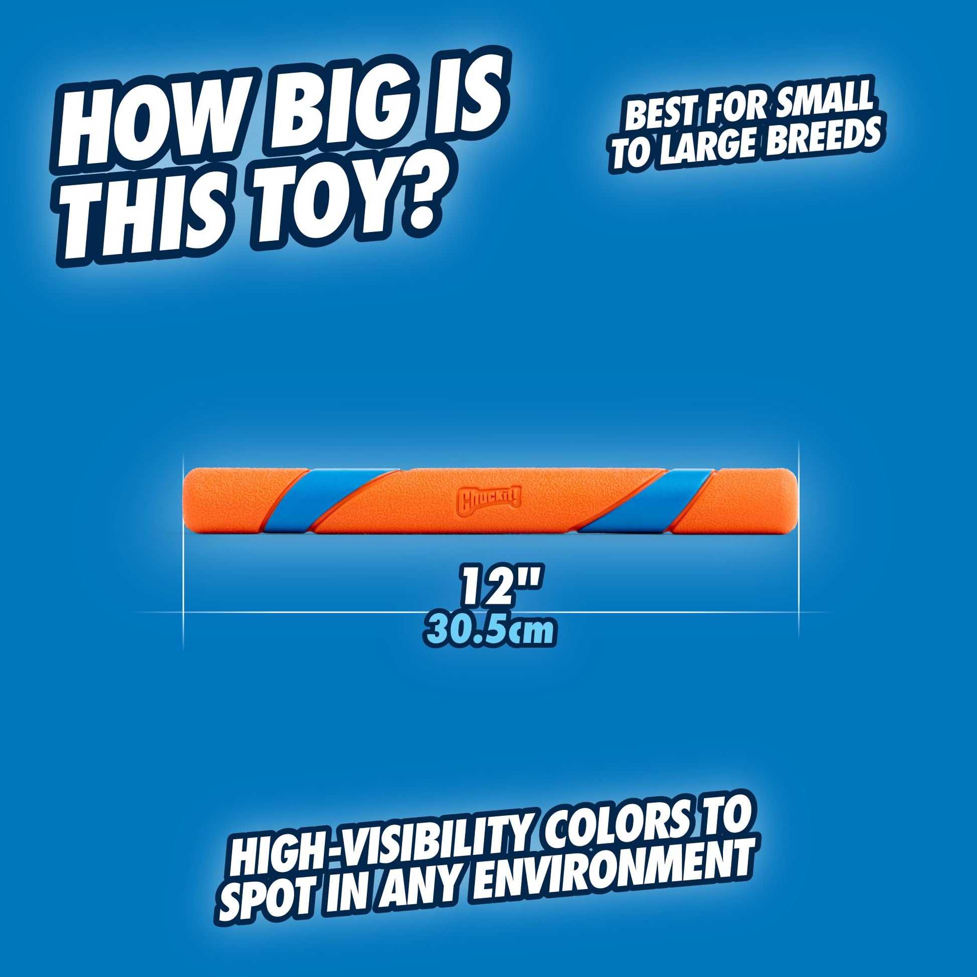 Chuckit! Interactive Dog Toy Ultra Fetch Stick. Chosen for real quality, fits naturally into modern