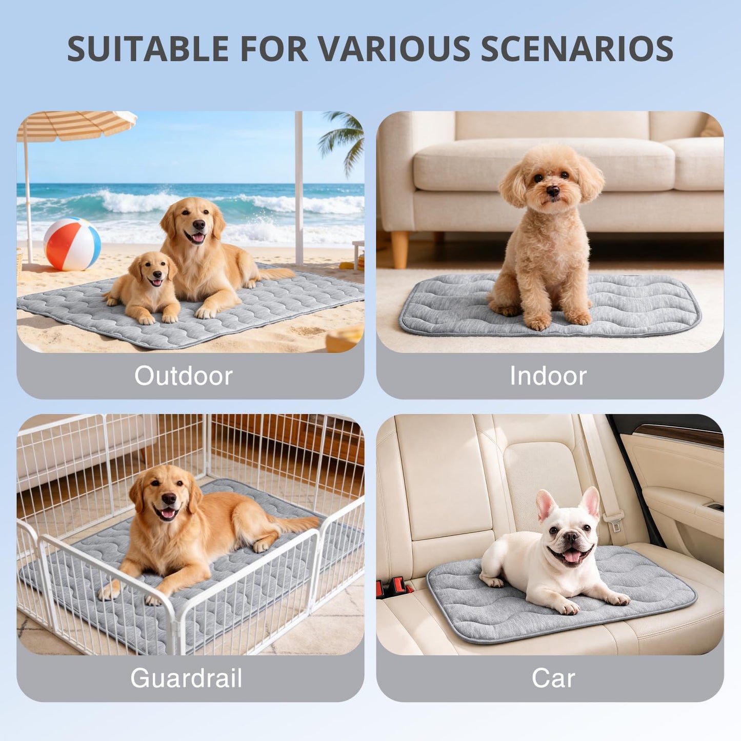APPKER Cooling Mat for Large Dogs. Chosen for real quality, fits naturally into modern pet homes.