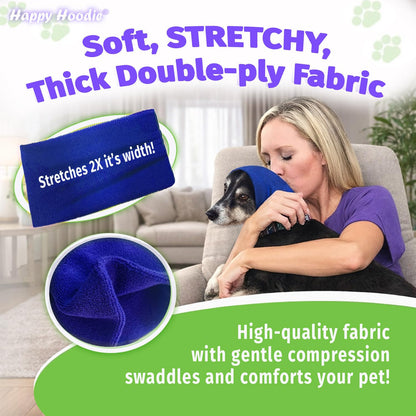 Happy Hoodie The Original Dog & Cat Calming Band. Chosen for real quality, fits naturally into