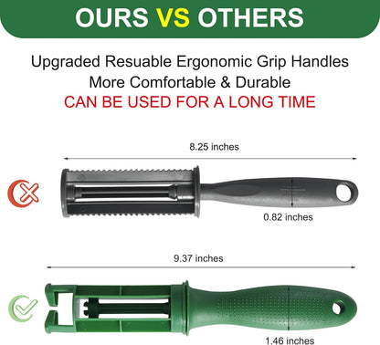 Fedicelly Lint Rollers Pet Hair Extra Sticky Clothes,Cat Dog Hair Remover Laundry Furniture Carpet,Total 800 Sheets Lint Remover Brush for Couch Green