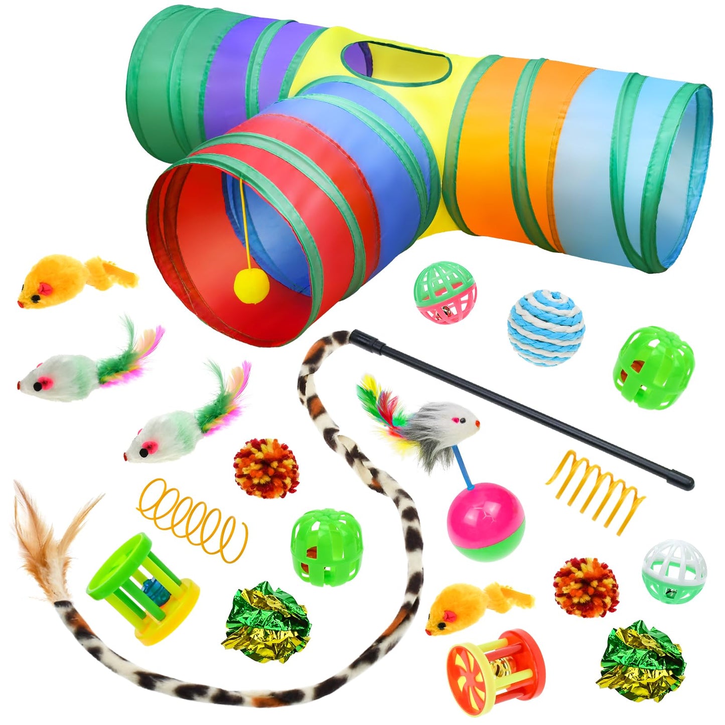 Malier Cat Toys Kitten Toys Set. Chosen for real quality, fits naturally into modern pet homes.
