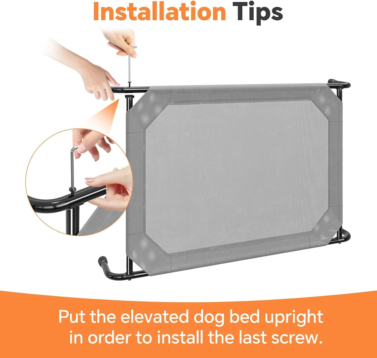 Simple Trending Raised Dog Bed for Large Dogs. Chosen for real quality, fits naturally into modern