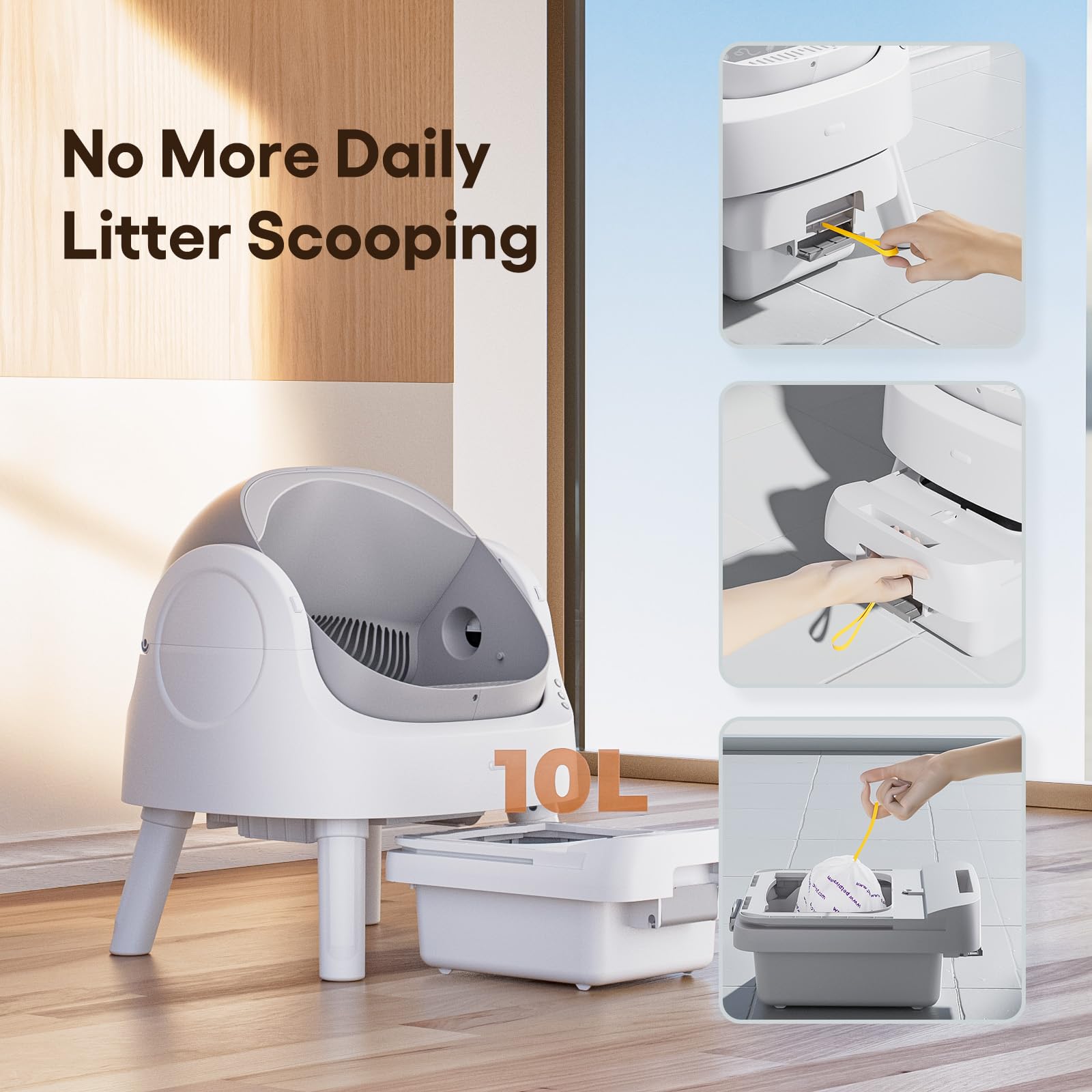 Self Cleaning Cat Litter Box. Chosen for real quality, fits naturally into modern pet homes.