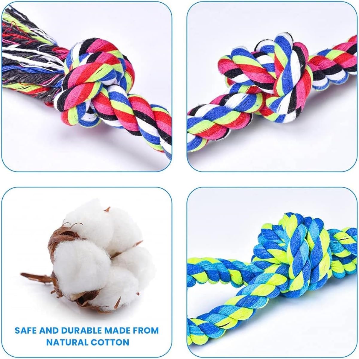 Feeko Heavy Duty Dog Rope Toys for Large Breed. Chosen for real quality, fits naturally into modern