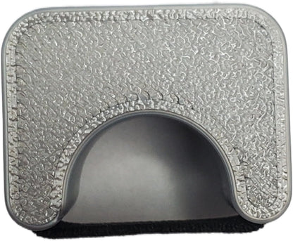 Flex Clicker Premium Hands-Free Training Ring | Dog Clicker for Training | Puppy Trainer | Pet Tool for Dogs, Cats, Horses & Birds | Multiple Colors Available (Silver)