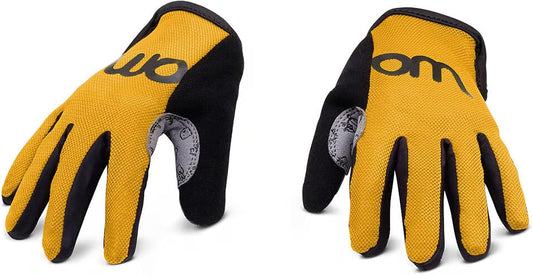 woom TENS Bike Gloves, Child’s & Youth Bicycle Full Finger Protection with Grip for Road Cycling &