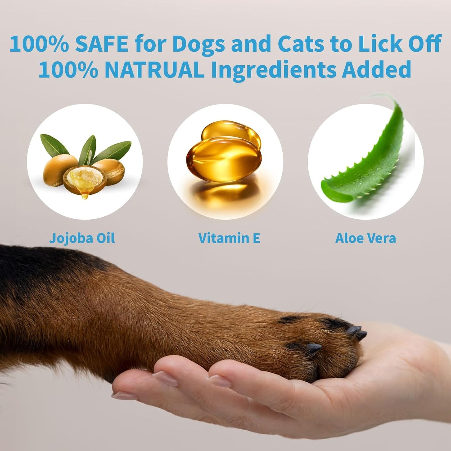 Mooncat Cat Paw Balm ??Cat-Specific Paw & Nose Moisturizer for Dry Cracked Pads, Fast Absorbing Lick Safe Natural Botanical Care, Non Greasy Fragrance Free Protection & Repair - 2oz (60ml)