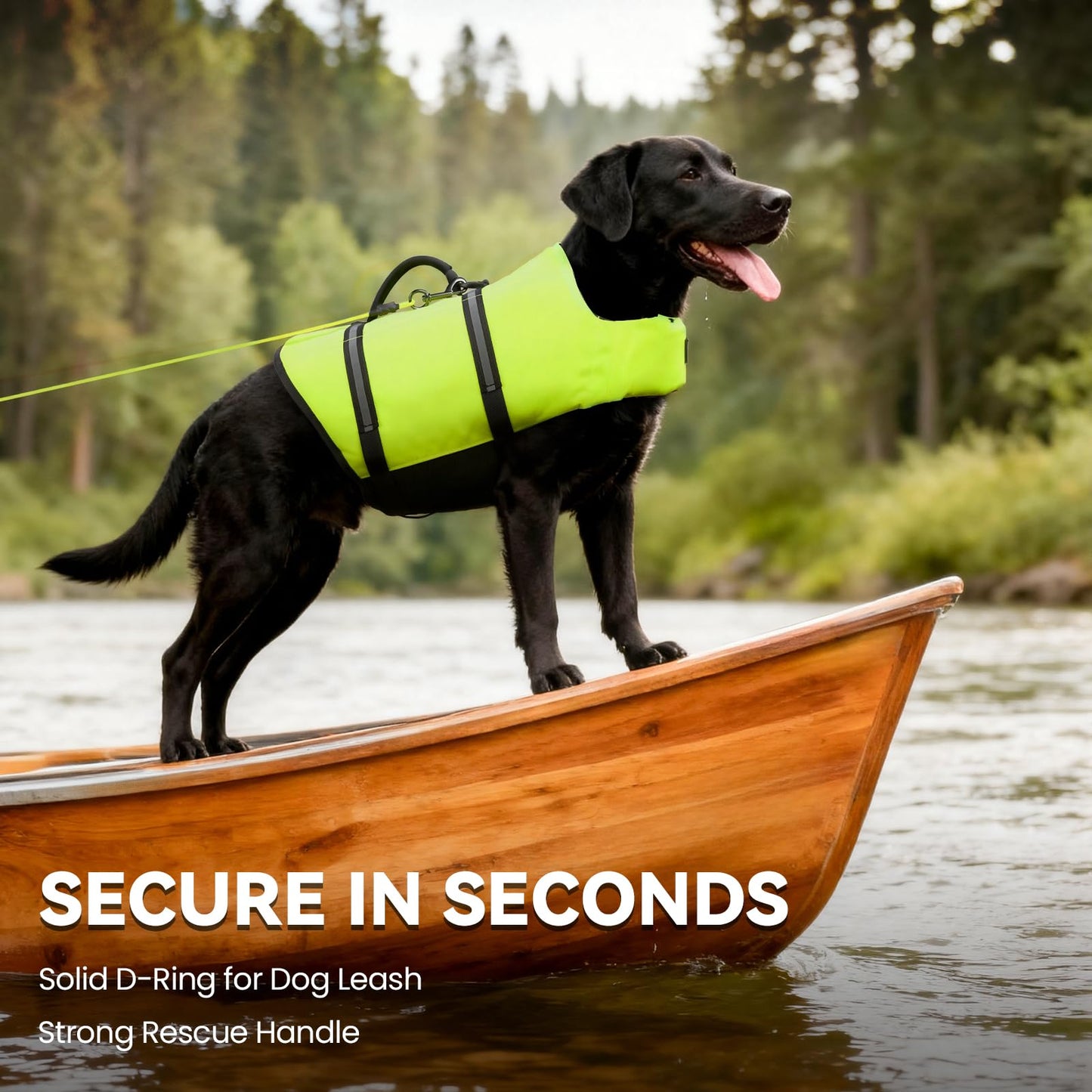 VIVAGLORY Dog Life Vest Rip Stop Dog Swim Vest. Chosen for real quality, fits naturally into modern