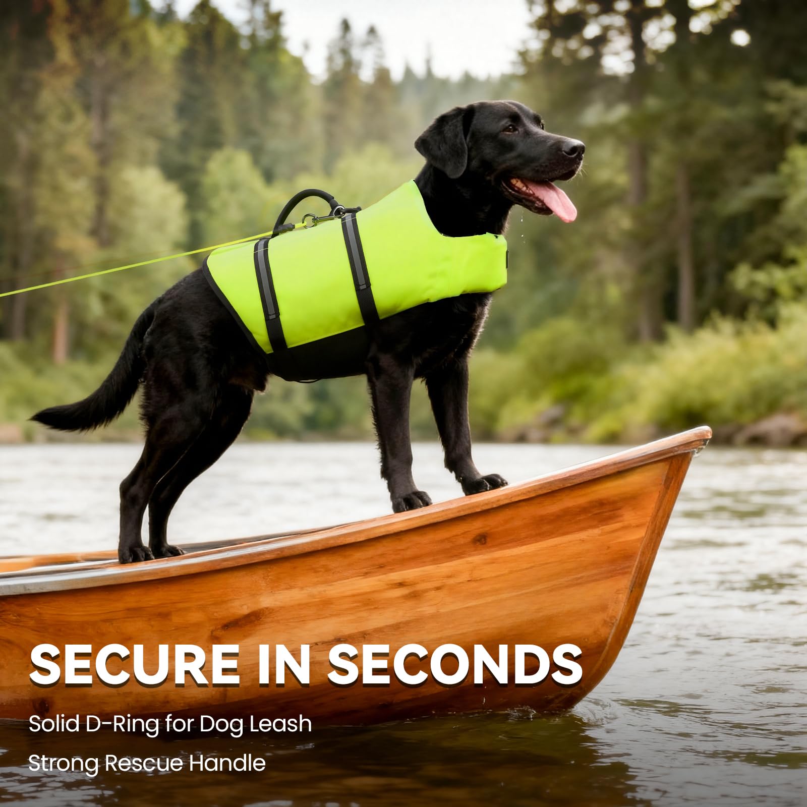 VIVAGLORY Dog Life Vest Rip Stop Dog Swim Vest. Chosen for real quality, fits naturally into modern