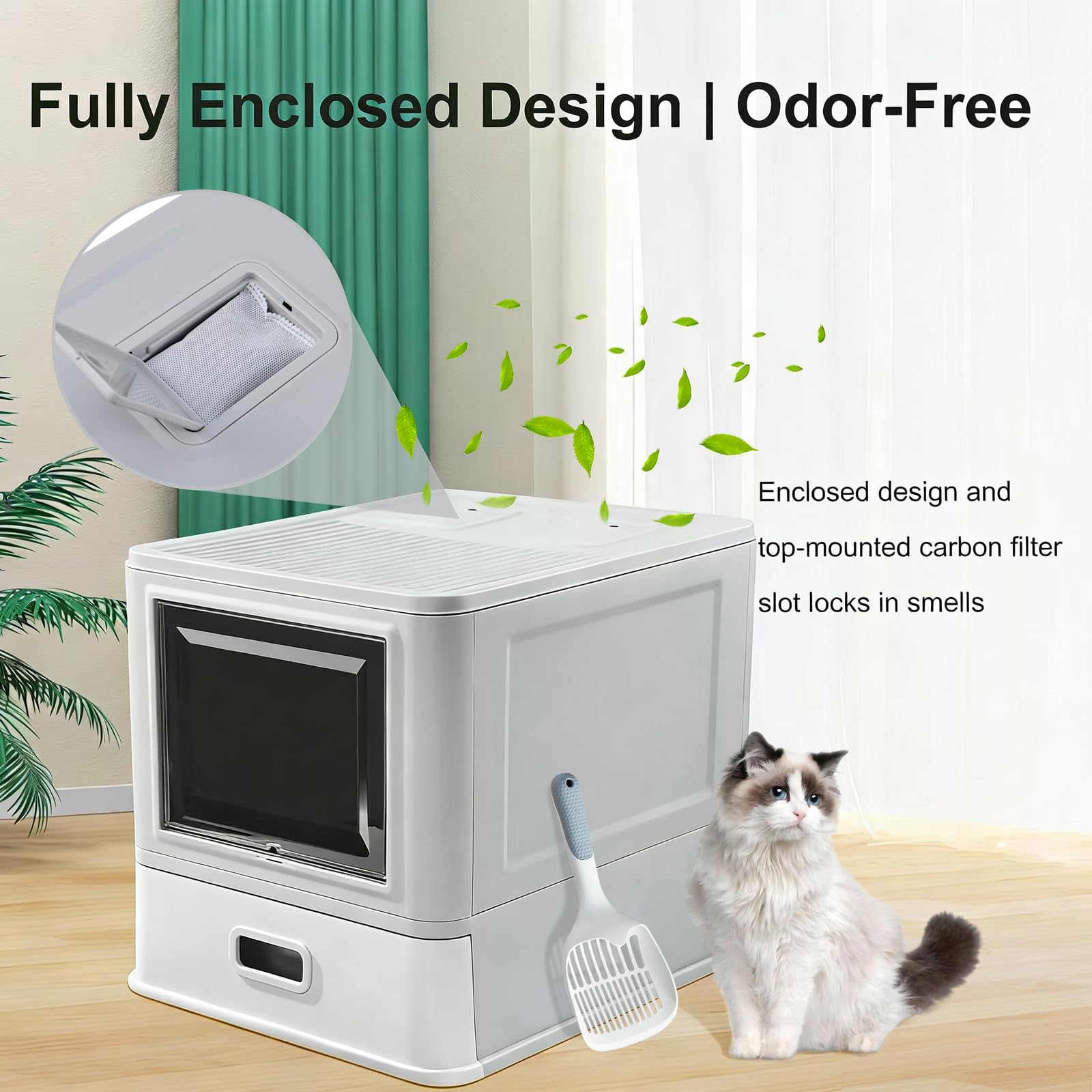 Marchul Enclosed Stainless Steel Cat Litter Box with. Chosen for real quality, fits naturally into