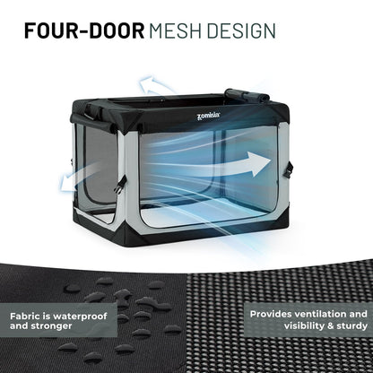 ZOMISIA 36 Inch Collapsible Dog Crate for Large Dogs. Chosen for real quality, fits naturally into