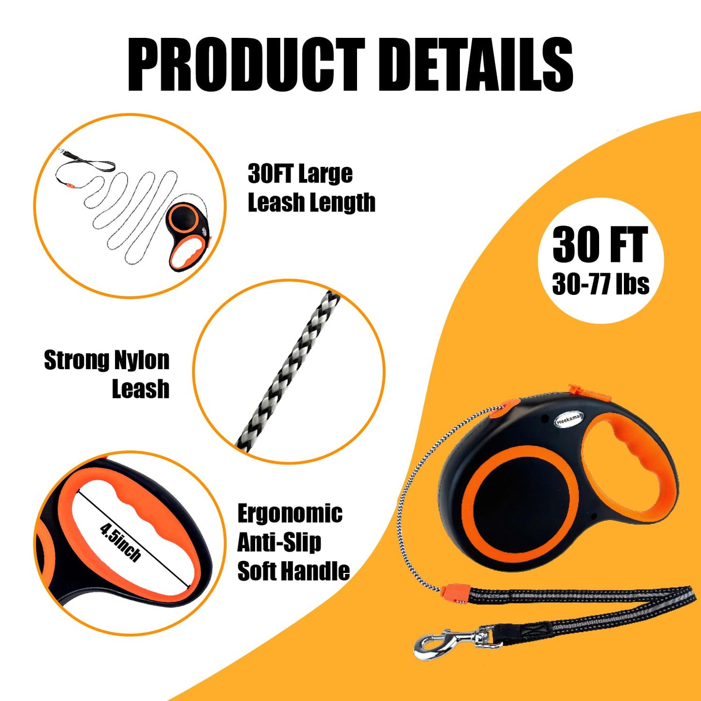 Retractable Dog Leash Automatic Telescopic Tractor Dog. Chosen for real quality, fits naturally