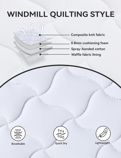 Close Contact Non-Slip Design Horse Riding Pad Moisture-Wicking Shock Absorbing English Saddle Pad for Horses