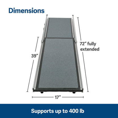 Solvit 62337 Deluxe Telescoping Pet Ramp. Chosen for real quality, fits naturally into modern pet