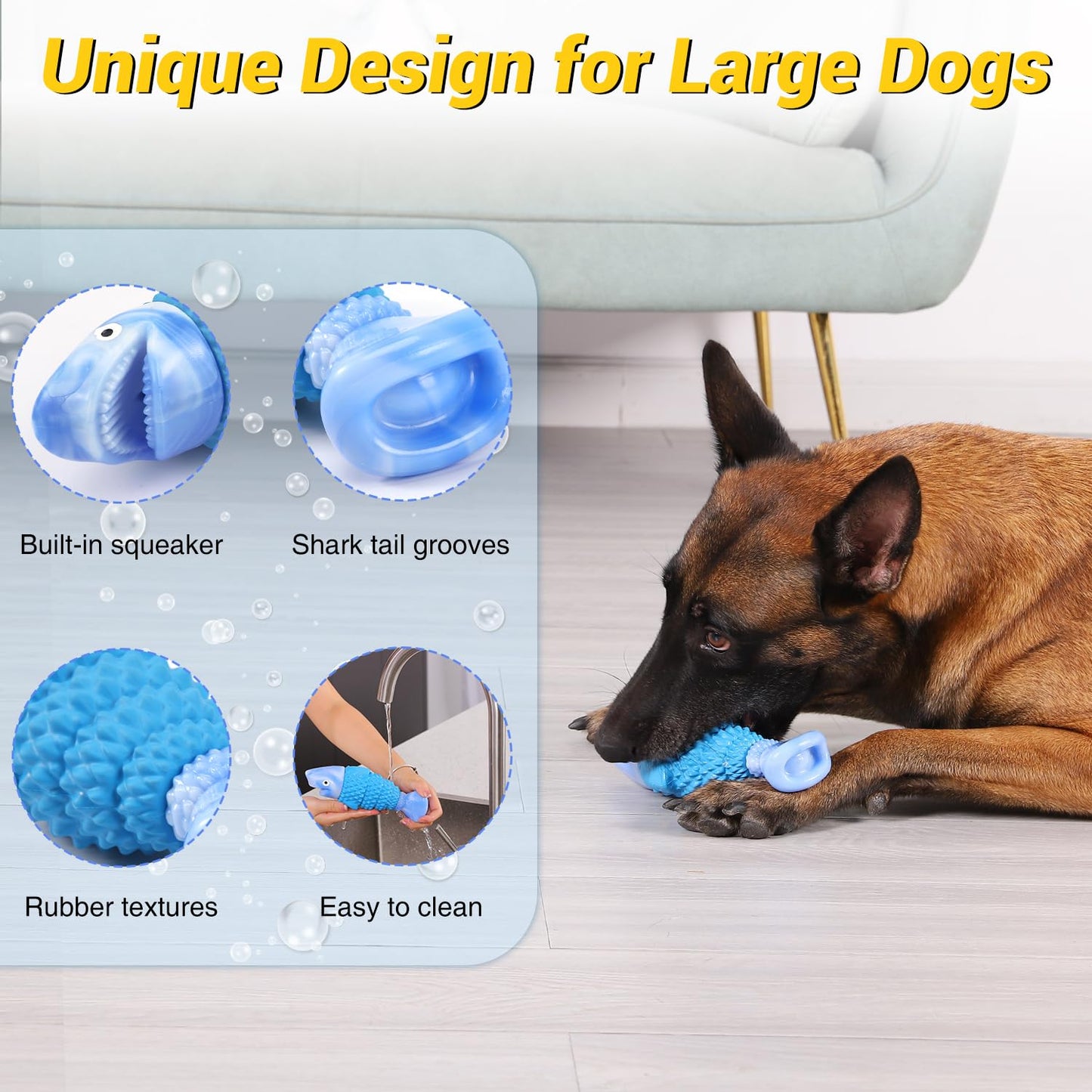 WinTour Tough Dog Toys for Aggressive Chewers. Chosen for real quality, fits naturally into modern