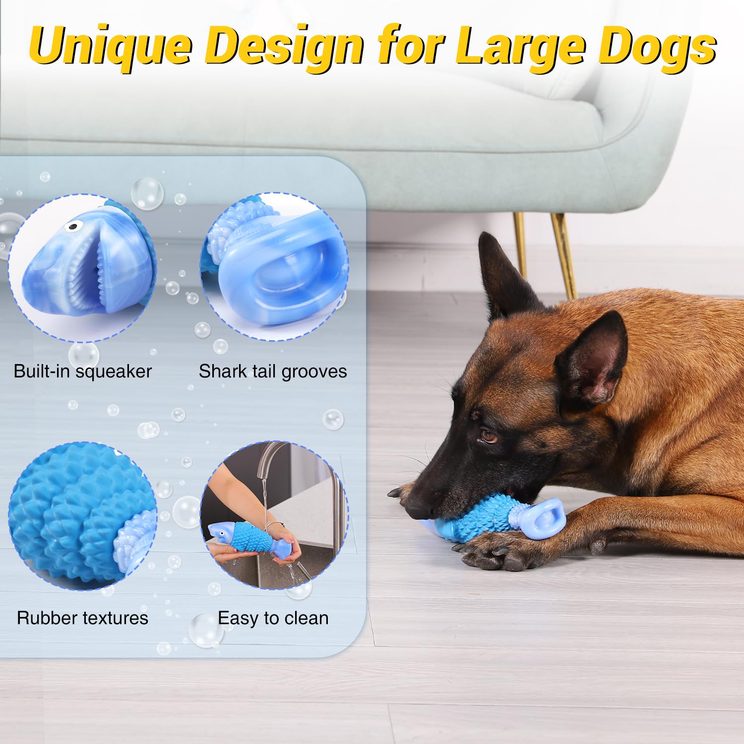 WinTour Tough Dog Toys for Aggressive Chewers. Chosen for real quality, fits naturally into modern