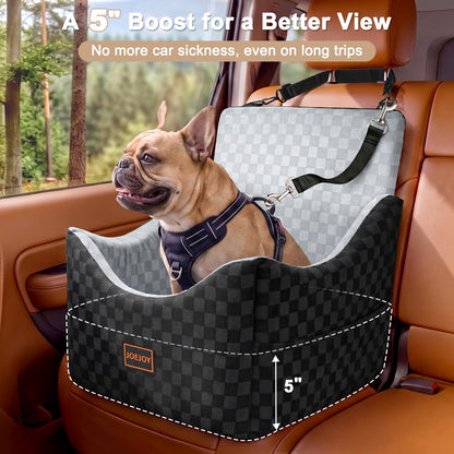 JOEJOY Elevated Dog Car Seat for Small/Medium Dogs up. Chosen for real quality, fits naturally into