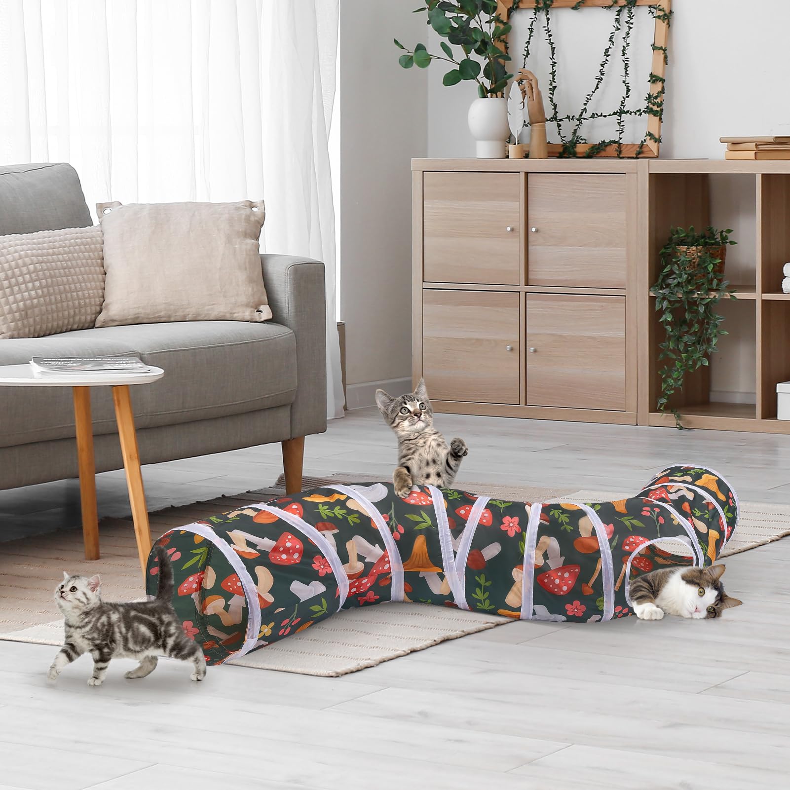 Glittme Cat Tunnel. Chosen for real quality, fits naturally into modern pet homes.