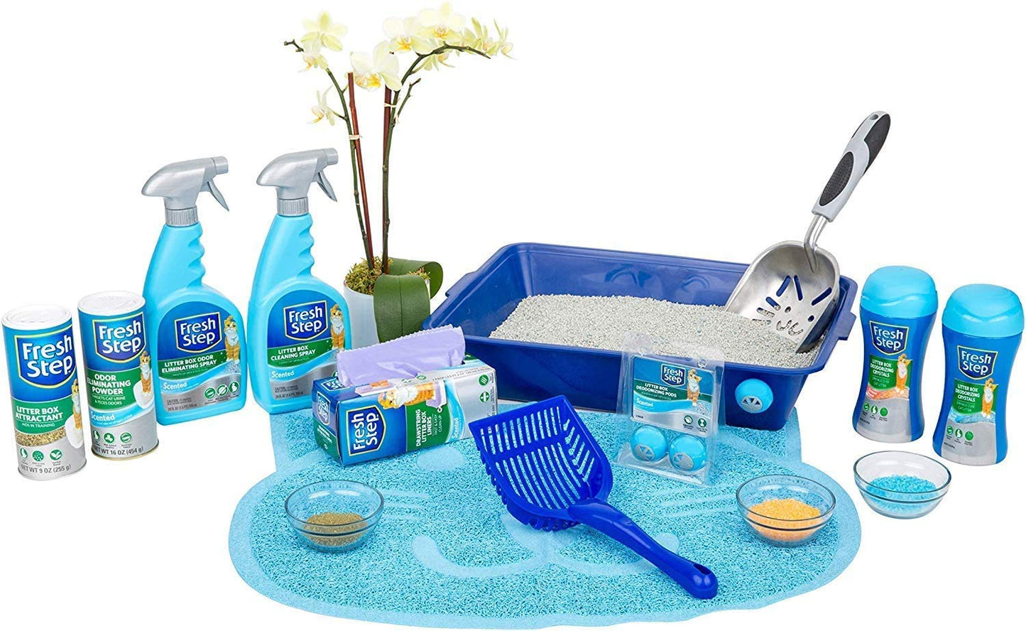 Fresh Step Cat Litter Crystals Deodorizer. Chosen for real quality, fits naturally into modern pet
