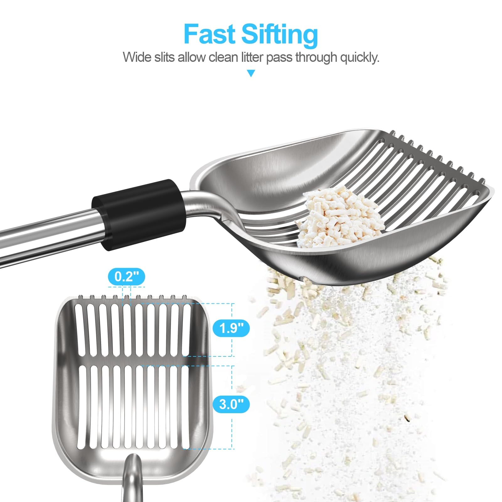 Depets Cat Litter Scoop. Chosen for real quality, fits naturally into modern pet homes.