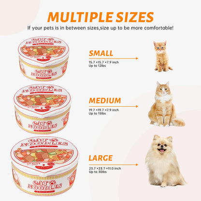 寵幸 Ramen Noodle Cat Bed. Chosen for real quality, fits naturally into modern pet homes.