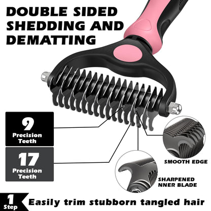 Professional 3PCS Self Cleaning Slicker Brush & Pet. Chosen for real quality, fits naturally into