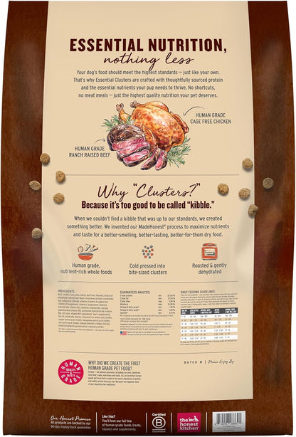 The Honest Kitchen Essential Clusters Dog Whole Grain Beef & Chicken 20 lb Bag