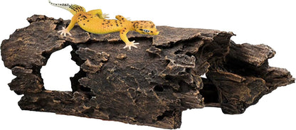 Reptile Hide Bark Texture,Snake Hide,Bearded Dragon Basking Platform,Aquarium Decor for Amphibians,Leopard Gecko,Lizard,Turtle,Tortoise,Betta Fish,Spider,Scorpion,Axolotl