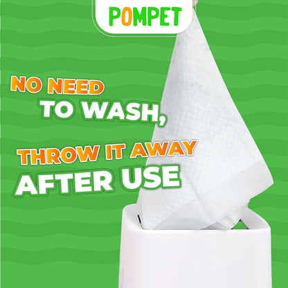 14"" X 18"" Disposable Guinea Pig Cage Liners 50 PCS, Rabbit, Hedgehog, Hamster, Chinchilla, Cat, Reptile and Other Small Animals