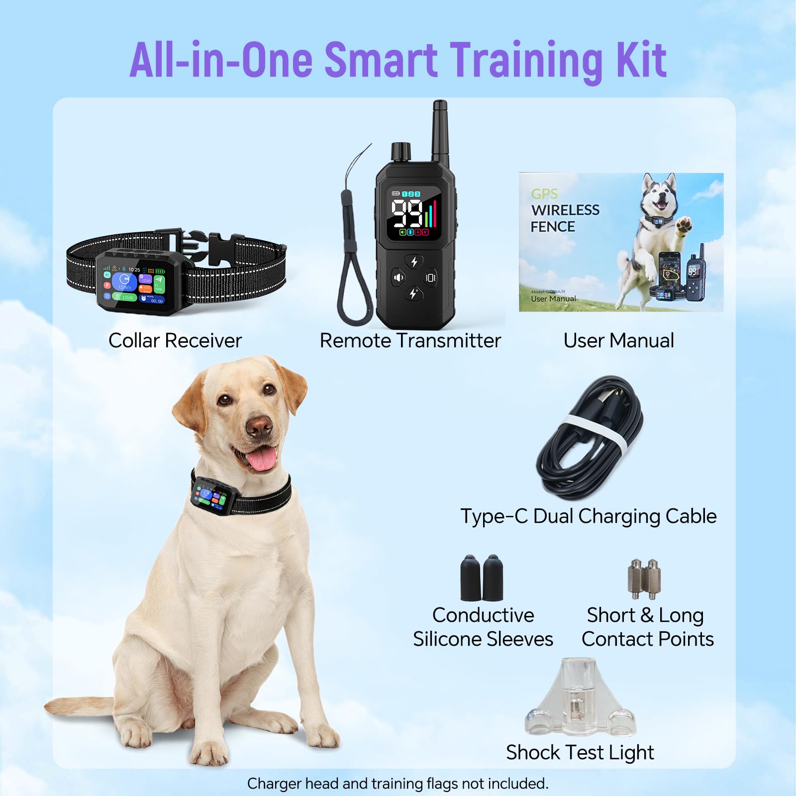 RAINLEOTI GPS Wireless Dog Fence & Remote Training. Chosen for real quality, fits naturally into