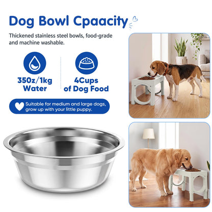 XIAZ Elevated Dog Bowls Large Breed Raised Dogs Bowl. Chosen for real quality, fits naturally into