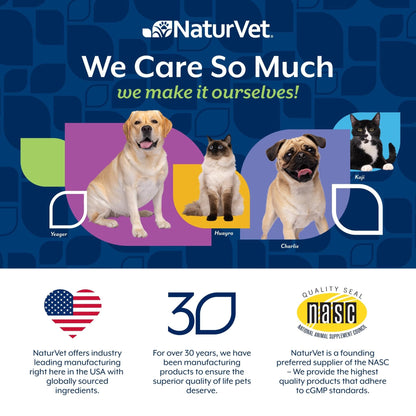 NaturVet Quiet Moments Calming Plus Hemp Dog Supplement. Chosen for real quality, fits naturally