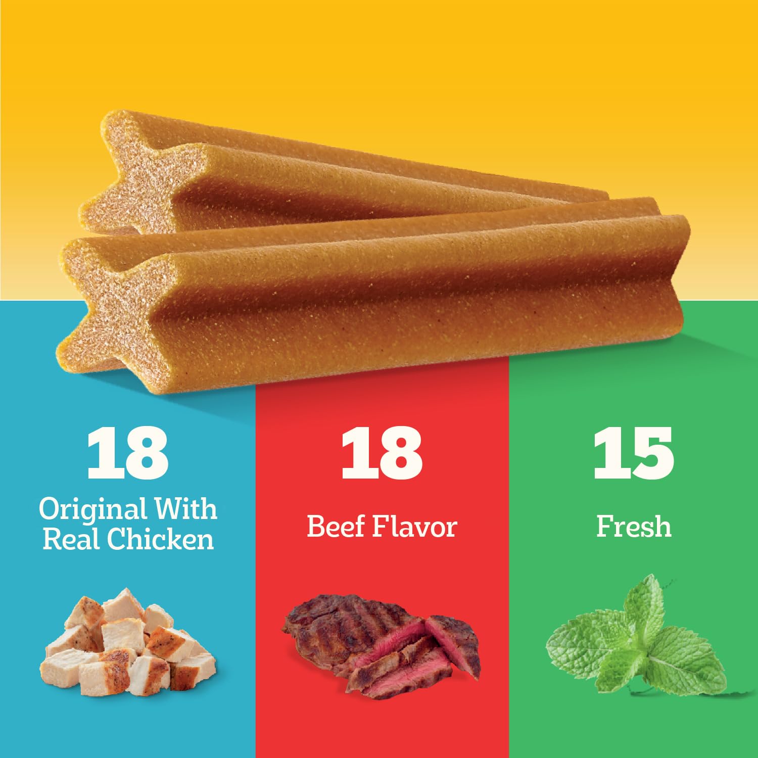 Pedigree Dentastix Large Breed Dental Dog Treats. Chosen for real quality, fits naturally into