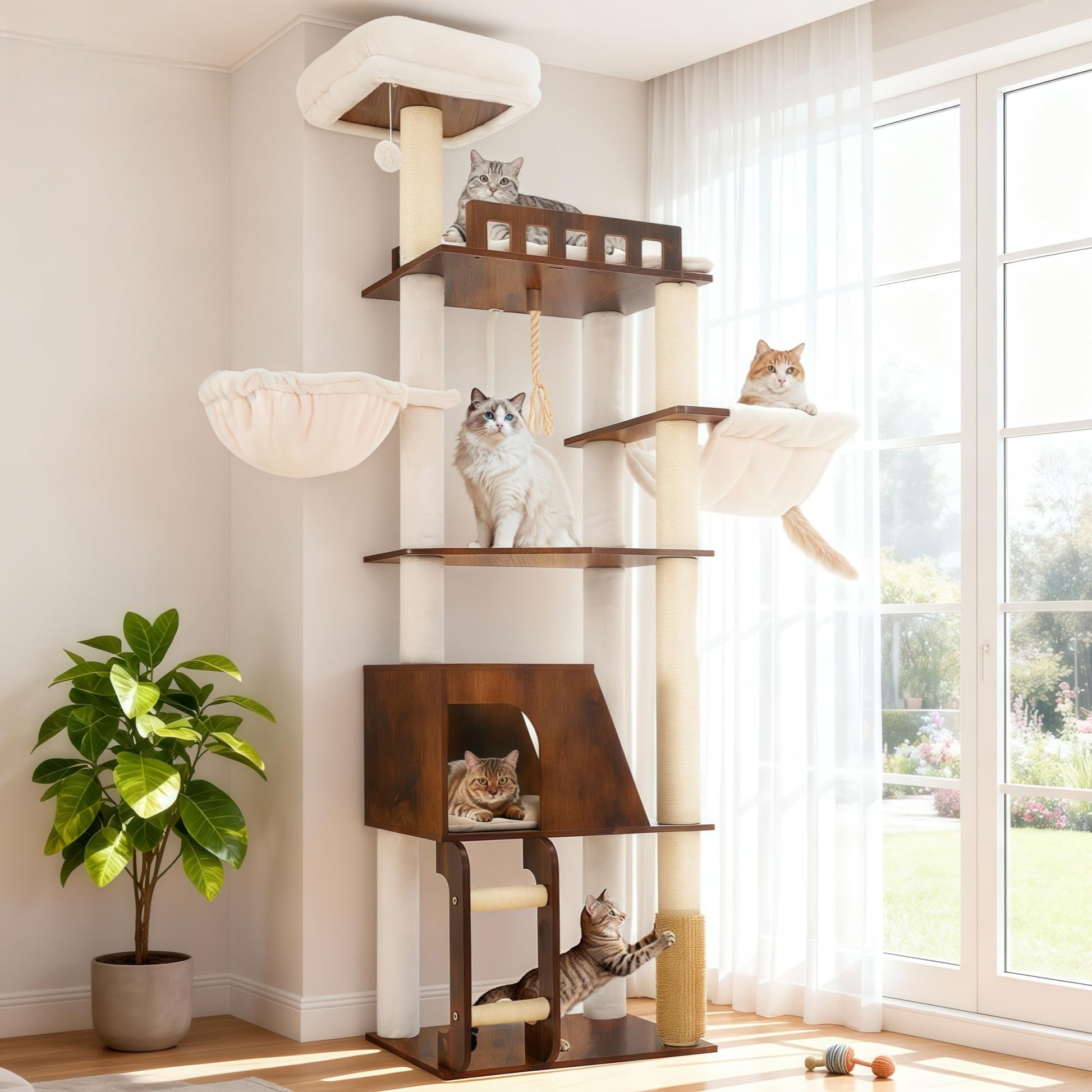 Hey. Chosen for real quality, fits naturally into modern pet homes.