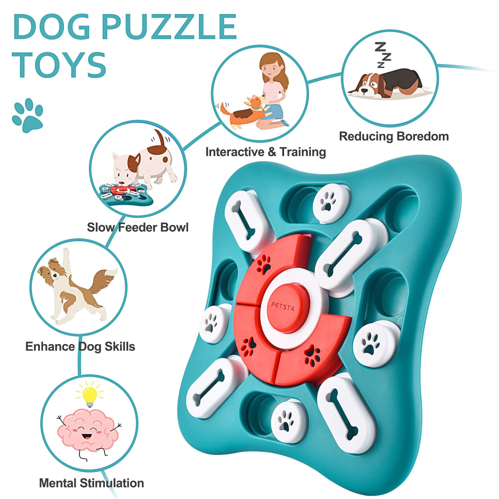 PETSTA Dog Puzzle Toys. Chosen for real quality, fits naturally into modern pet homes.