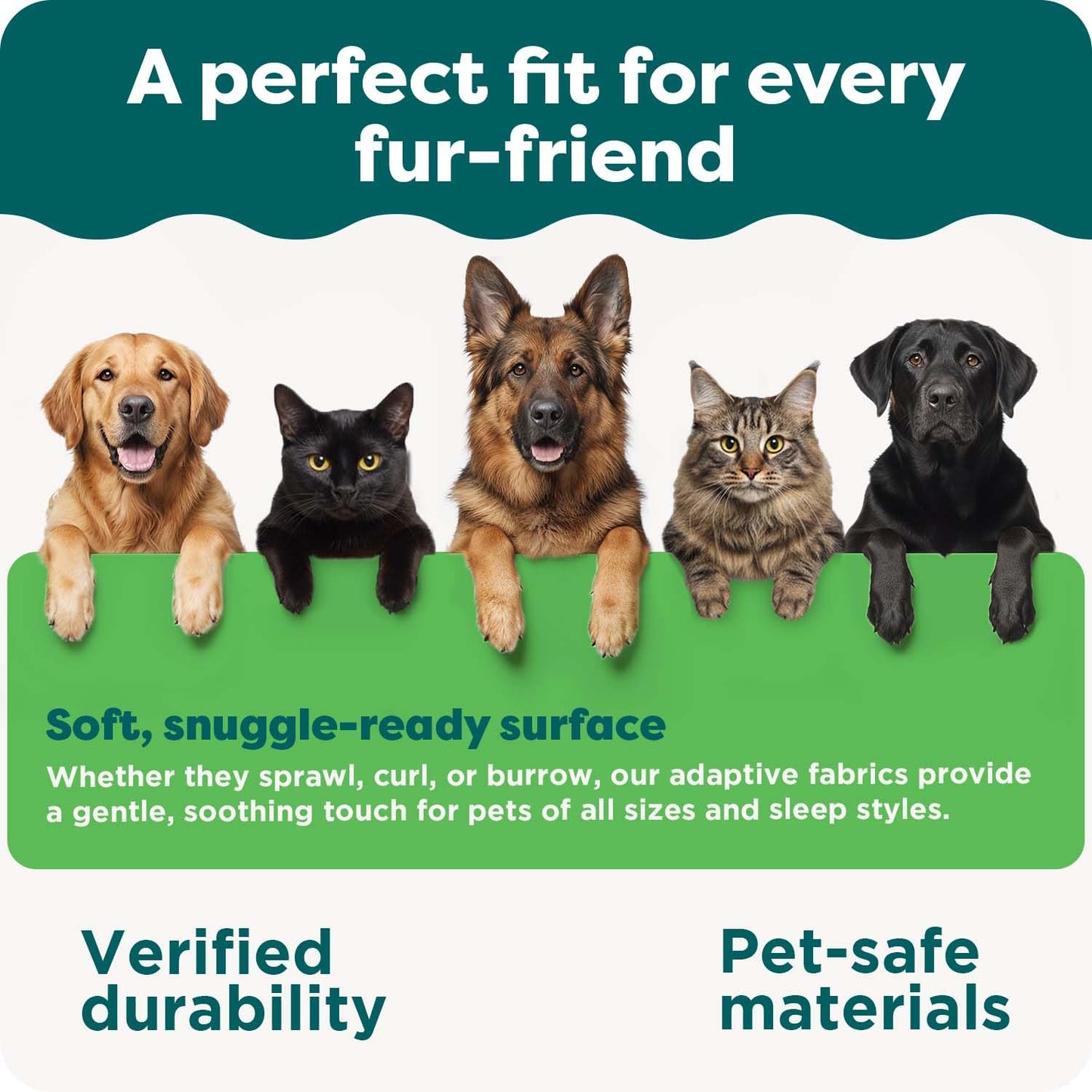 FurHaven Round Orthopedic Dog Bed for Large Dogs. Chosen for real quality, fits naturally into