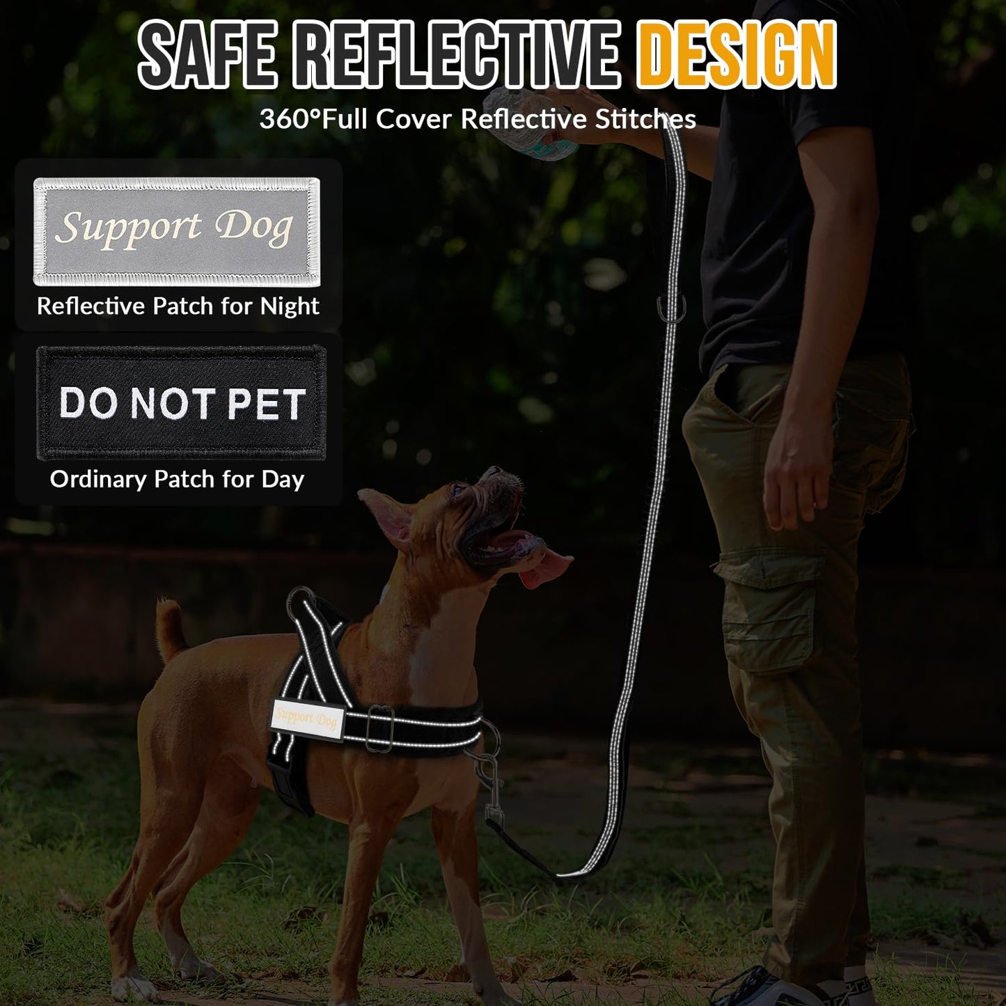 SlowTon No Pull Dog Harness with Front Clip. Chosen for real quality, fits naturally into modern