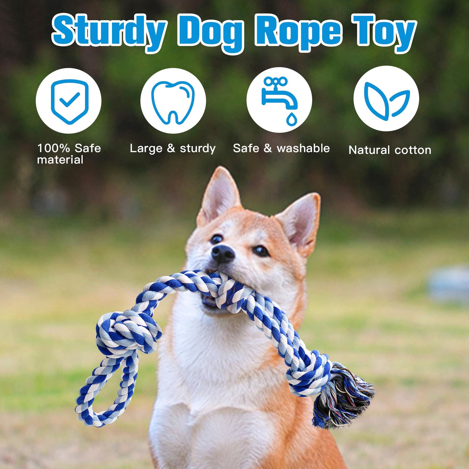 UPSKY 2 Pack Dog Rope Toys. Chosen for real quality, fits naturally into modern pet homes.