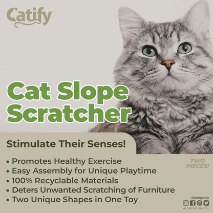 Best Pet Supplies Catify Cat Scratcher Pads. Chosen for real quality, fits naturally into modern
