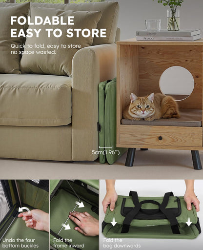 Pecute Cat Carrier Stable. Chosen for real quality, fits naturally into modern pet homes.